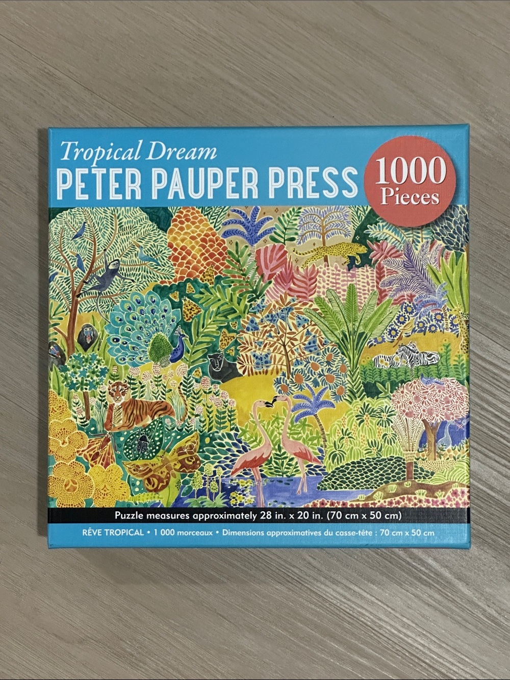 Peter Pauper Press- Tropical Dream 1000 Piece Jigsaw Puzzle